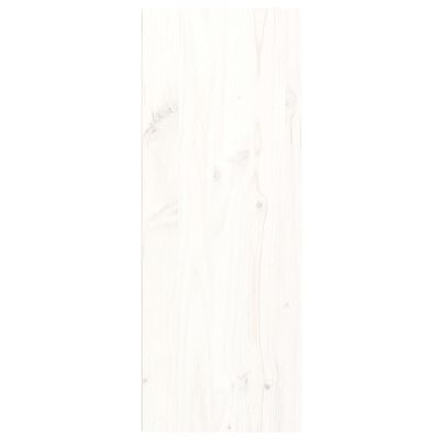 vidaXL Nástěnná skříňka bílá 30 x 30 x 80 cm masivní borové dřevo