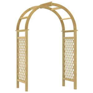 vidaXL Zahradn&iacute; oblouk s trel&aacute;ž&iacute; 141x97x243 cm impregnovan&aacute; borovice