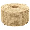 vidaXL Lano 100% sisal 10 mm 250 m