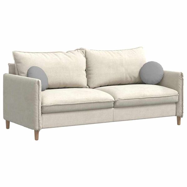 vidaXL Pol&scaron;t&aacute;ře na sedadla 2 pcs Oblačno &scaron;ed&aacute; &Oslash;30 x 13 cm textil