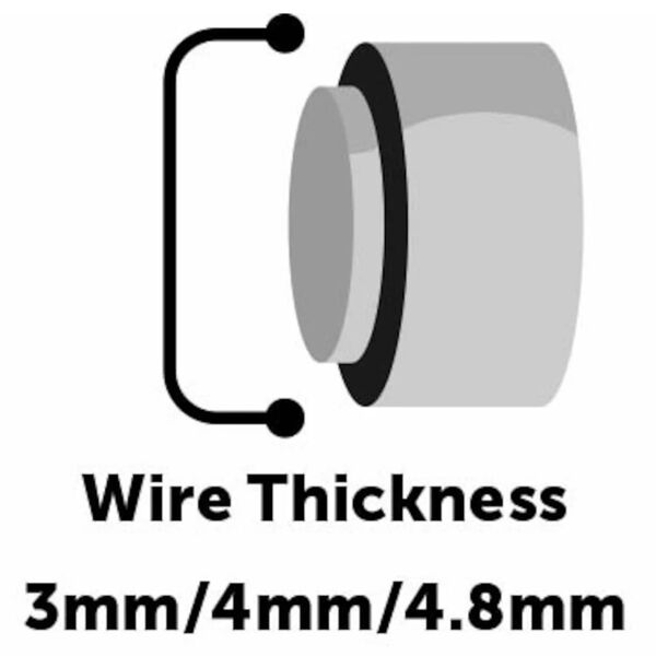 FLAMINGO Drátěná klec s posuvnými dveřmi Nyo S 62 x 45 x 49,5 cm černá