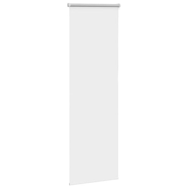vidaXL Roleta zatemňovací bílá 45x130 cm šířka látky 40,7 cm polyester