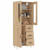 vidaXL Skř&iacute;ň highboard dub sonoma 69,5 x 34 x 180 cm kompozitn&iacute; dřevo