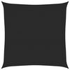 vidaXL St&iacute;n&iacute;c&iacute; plachta 160 g/m&sup2; čern&aacute; 6 x 6 m HDPE