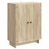 vidaXL Serv&iacute;rovac&iacute; skř&iacute;ň Dub sonoma 66 x 34,5 x 90 cm Kompozitn&iacute; dřevo