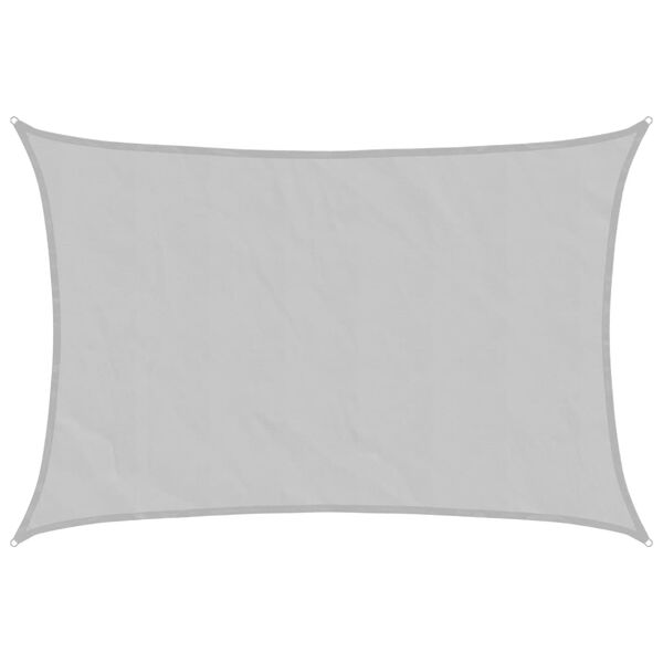 vidaXL St&iacute;nic&iacute; plachta světle &scaron;ed&aacute; 2,5 x 2 m 100% polyester oxford