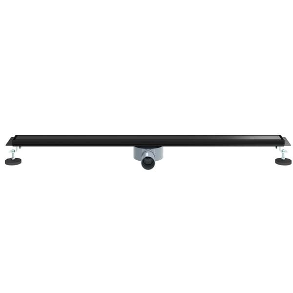 vidaXL Sprchov&yacute; odtok 2 v 1 s 360&deg; sifonem Čern&aacute; 100 cm