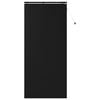 vidaXL Venet &scaron;koln&iacute; žaluzie Čern&aacute; 115 x 250 cm 35 mm Masivn&iacute; paulovnie