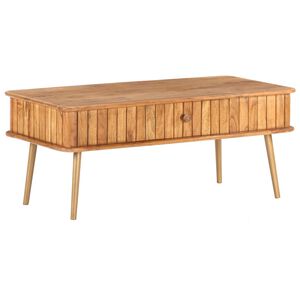 vidaXL Konferenčn&iacute; stolek 100 x 50 x 40 cm masivn&iacute; ak&aacute;ciov&eacute; dřevo