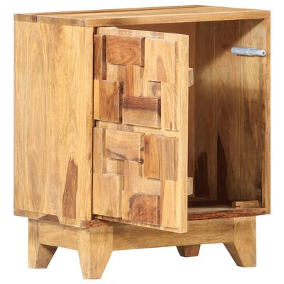 vidaXL Noční stolek 40 x 30 x 50 cm masivní sheeshamové dřevo