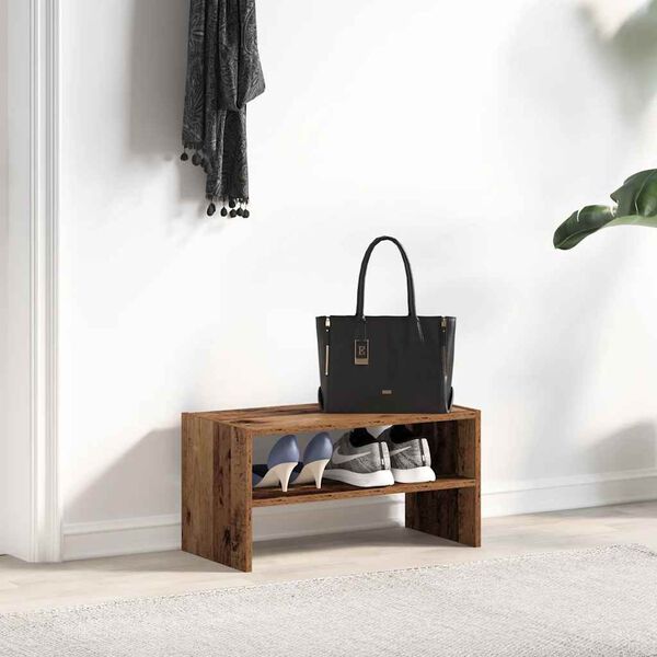 vidaXL Stohovateln&eacute; botn&iacute;k star&eacute;ho dřeva 60x30x30,5 cm