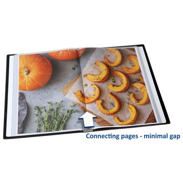 rillstab Katalogov&aacute; kniha A4 120 kapes čern&aacute;