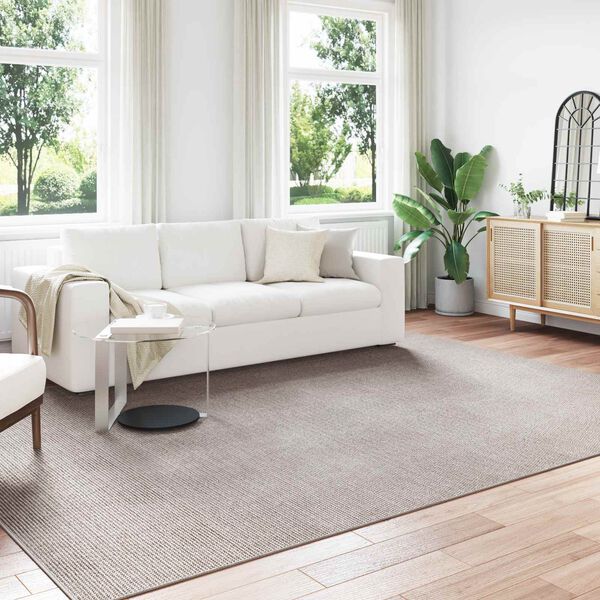 vidaXL Kusov&eacute; koberce Obd&eacute;ln&iacute;kov&yacute; Kr&eacute;mov&aacute; a Taupe 340 x 240 cm