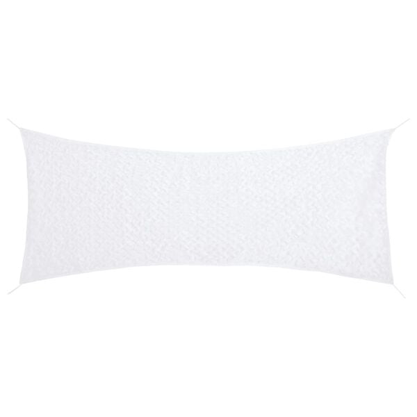 vidaXL Maskovac&iacute; s&iacute;ť s &uacute;ložn&yacute;m vakem 312 x 140 cm b&iacute;l&aacute;