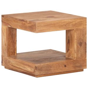 vidaXL Konferenčn&iacute; stolek 45 x 45 x 40 cm masivn&iacute; ak&aacute;ciov&eacute; dřevo