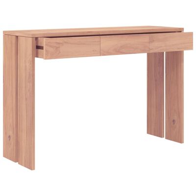 vidaXL Konzolový stolek 110 x 35 x 75 cm masivní teakové dřevo