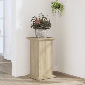 vidaXL Stojan na rostliny dub sonoma 33 x 33 x 60 cm kompozitn&iacute; dřevo