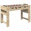 vidaXL Stoln&iacute; fotb&aacute;lek Sonoma dub 125 x 60,5 x 80 cm kompozitn&iacute; dřevo