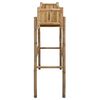vidaXL Zahradn&iacute; květin&aacute;č s drž&aacute;kem Př&iacute;rodn&iacute; 100 x 38 x 114 cm Bambus