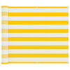 vidaXL Balkonov&aacute; clona 100 x 400 cm Oxford l&aacute;tka Obd&eacute;ln&iacute;kov&yacute;