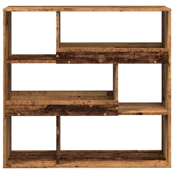 vidaXL Dělic&iacute; stěna old wood 100 x 33 x 94,5 cm kompozitn&iacute; dřevo