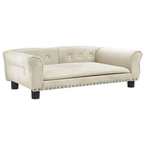 vidaXL Pel&iacute;&scaron;ek pro psy kr&eacute;mov&yacute; 95 x 55 x 30 cm samet