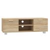 vidaXL TV skř&iacute;ňka dub sonoma 120 x 40,5 x 35 cm kompozitn&iacute; dřevo