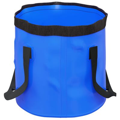 vidaXL Skládací kbelíky 2 ks modré 30 l PVC