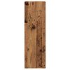 vidaXL Koupelnov&aacute; skř&iacute;ňka old wood 30 x 30 x 95 cm dřevotř&iacute;ska