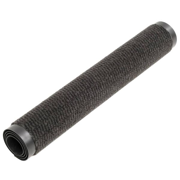 vidaXL Protiprachové obdélníkové rohožky 2 ks všívané 60 x 90 cm černé