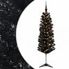 vidaXL &Scaron;t&iacute;hl&yacute; uměl&yacute; v&aacute;nočn&iacute; stromek s v&aacute;nočn&iacute;mi koulemi 120 cm 150 LED