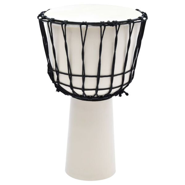 vidaXL Buben Djembe s provazov&yacute;m laděn&iacute;m 12'' koz&iacute; kůže