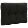vidaXL Pol&scaron;t&aacute;ř na paletu VIANEN 100% polyester Čern&aacute; 70 x 50 x 12 cm