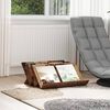 vidaXL Reg&aacute;l na časopisy s polic&iacute; Star&eacute; dřevo 65 x 53 x 28,5 cm