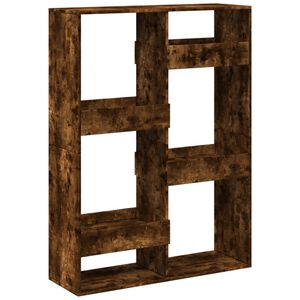 vidaXL Knihovna kouřov&yacute; dub 100 x 33 x 135 cm kompozitn&iacute; dřevo
