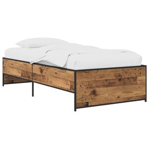 vidaXL R&aacute;m postele Star&eacute; dřevo 80 x 200 cm Kompozitn&iacute; dřevo