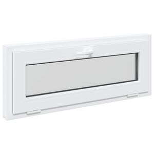 vidaXL Okeno do suter&eacute;nu RISOR 110 x 40 cm PVC a sklo