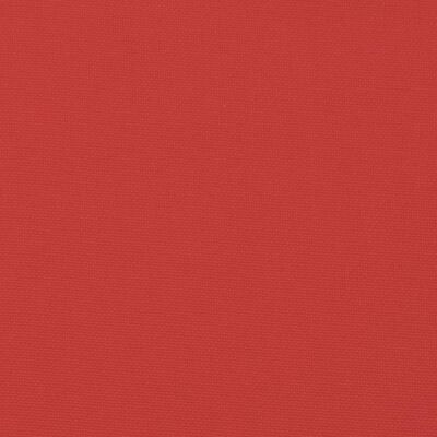 vidaXL Poduška na palety červená 120 x 40 x 12 cm textil