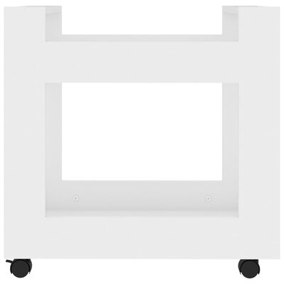 vidaXL Kancelářský kontejner bílý 60 x 45 x 60 cm kompozitní dřevo