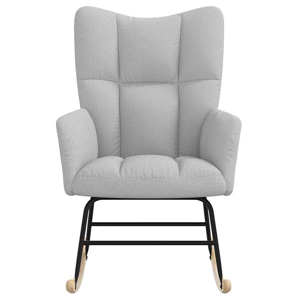 vidaXL Relaxačn&iacute; křeslo obl&aacute;čkově &scaron;ed&aacute; textil