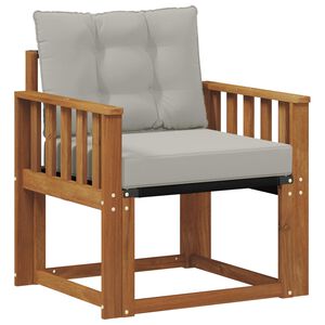 vidaXL Venkovn&iacute; pohovkov&aacute; souprava Masivn&iacute; ak&aacute;ciov&eacute; dřevo a Textilene