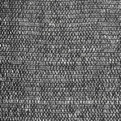 vidaXL Stínící tkanina černá 1 x 50 m HDPE 195 g/m²