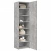 vidaXL Skříň highboard betonově šedá 50x42,5x185 cm kompozitní dřevo