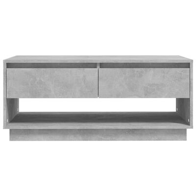 vidaXL Konferenční stolek betonově šedý 102,5x55x44cm kompozitní dřevo
