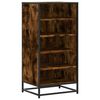 vidaXL Botn&iacute;k kouřov&yacute; dub 48x38x97,5 cm kompozitn&iacute; dřevo