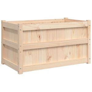 vidaXL Zahradn&iacute; truhl&iacute;k 90 x 50 x 50 cm masivn&iacute; borov&eacute; dřevo