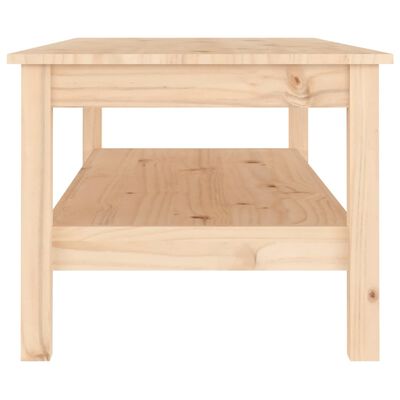 vidaXL Konferenční stolek 110x50x40 cm masivní borové dřevo