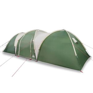 vidaXL Rodinn&yacute; stan kopule pro 8 osob zelen&yacute; nepromokav&yacute;