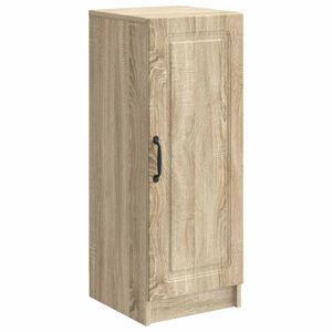vidaXL Serv&iacute;rovac&iacute; skř&iacute;ň Dub sonoma 33 x 34,5 x 87 cm Kompozitn&iacute; dřevo