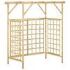 vidaXL Zahradn&iacute; pergola pro dvě popelnice impregnovan&eacute; borov&eacute; dřevo